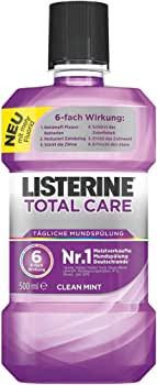 Listerine Total Care Clean Mint Mouthwash 500ml