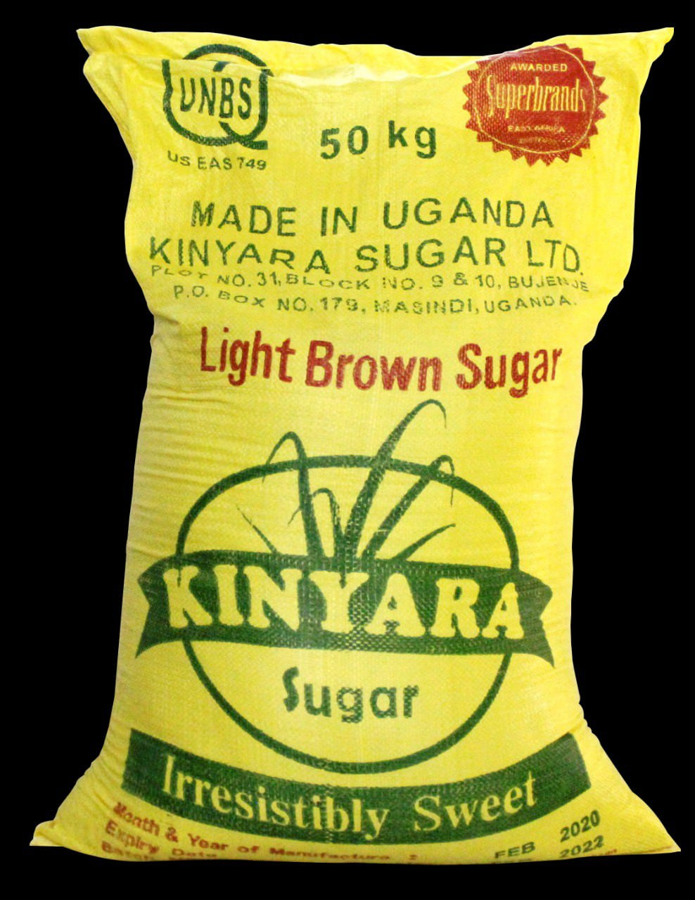 Kinyara Light brown Sugar Kinyara Irresistibly Sweet Sugar 50 Kg