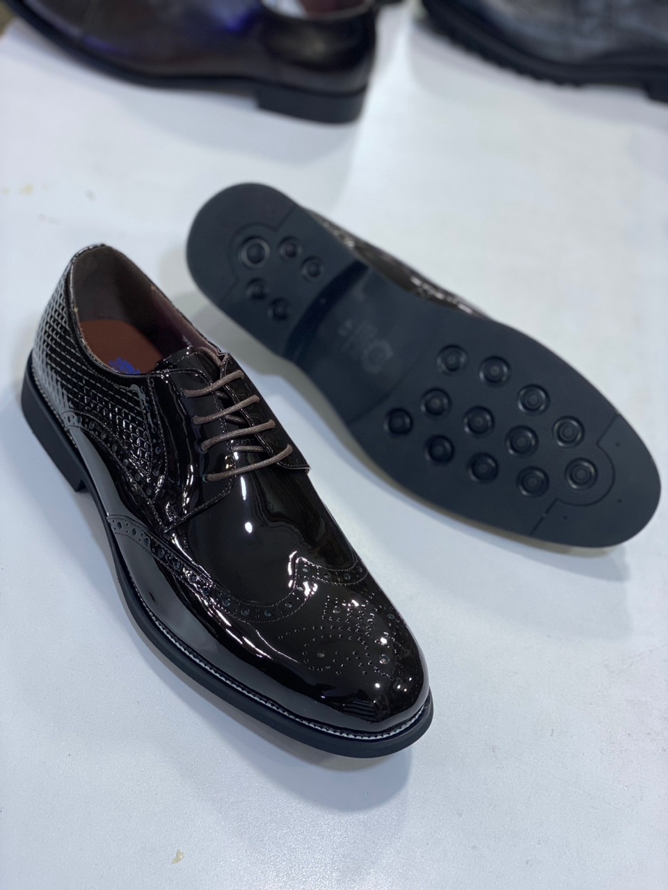 High Quality Luxury Men's Shoes Rubber Sole