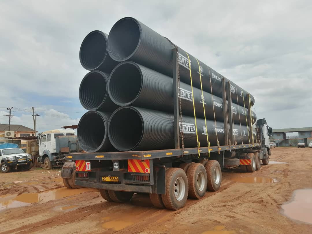 DOUBLE WALL PE SEWER & CULVERT PIPES(ID)500 MM, (OD)550 MM CLASS ' B '