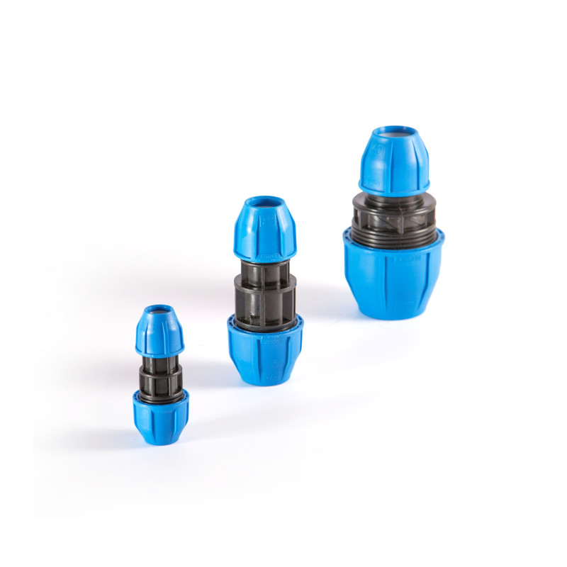 PE REDUCER COUPLER   PN - 16(25 mm  x  20 mm)