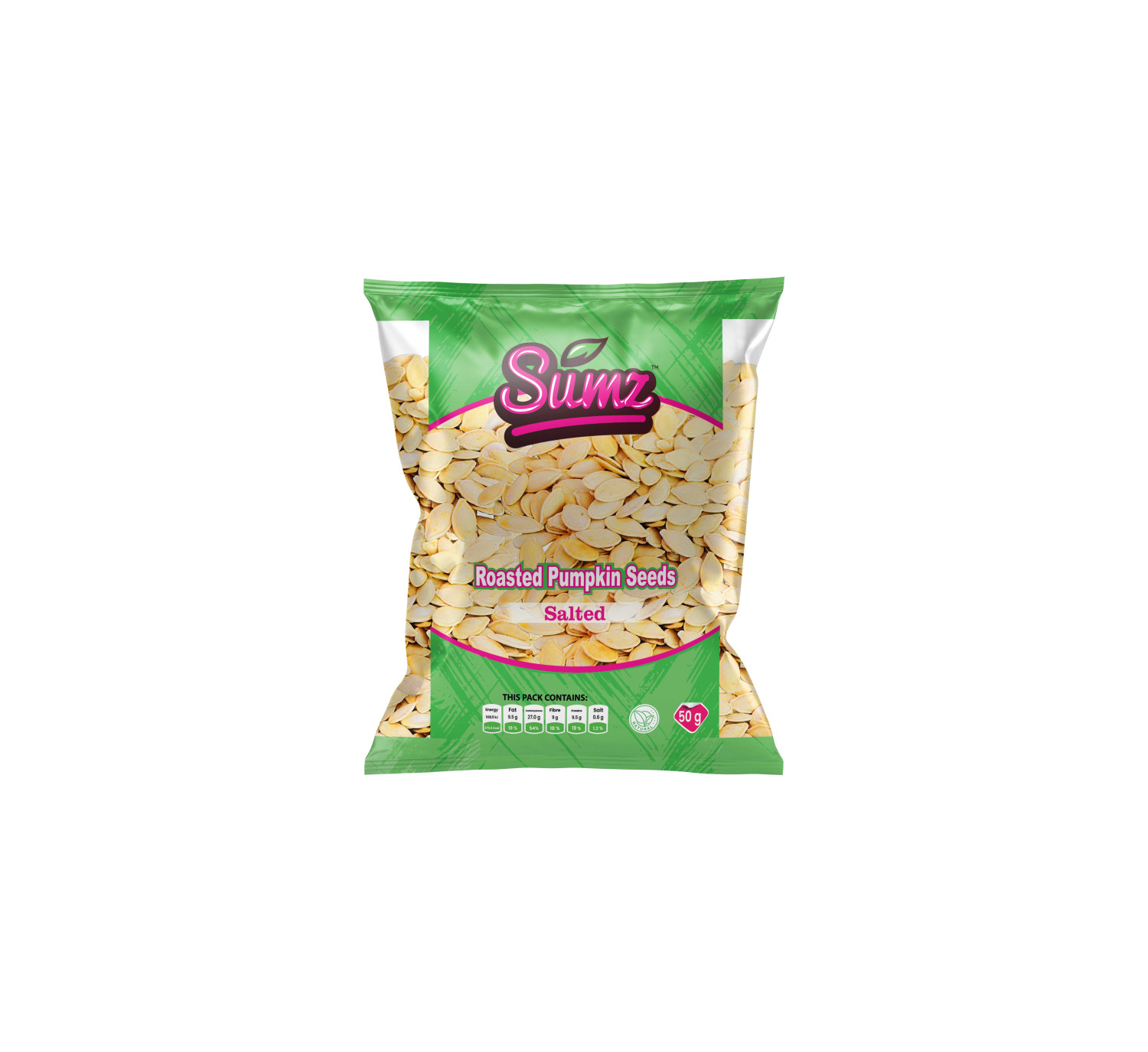 Roasted Pumpkin seeds 50g
