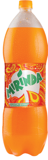 Soft Drink Pepsi Mirinda Orange Plastic Bottles 2 litres