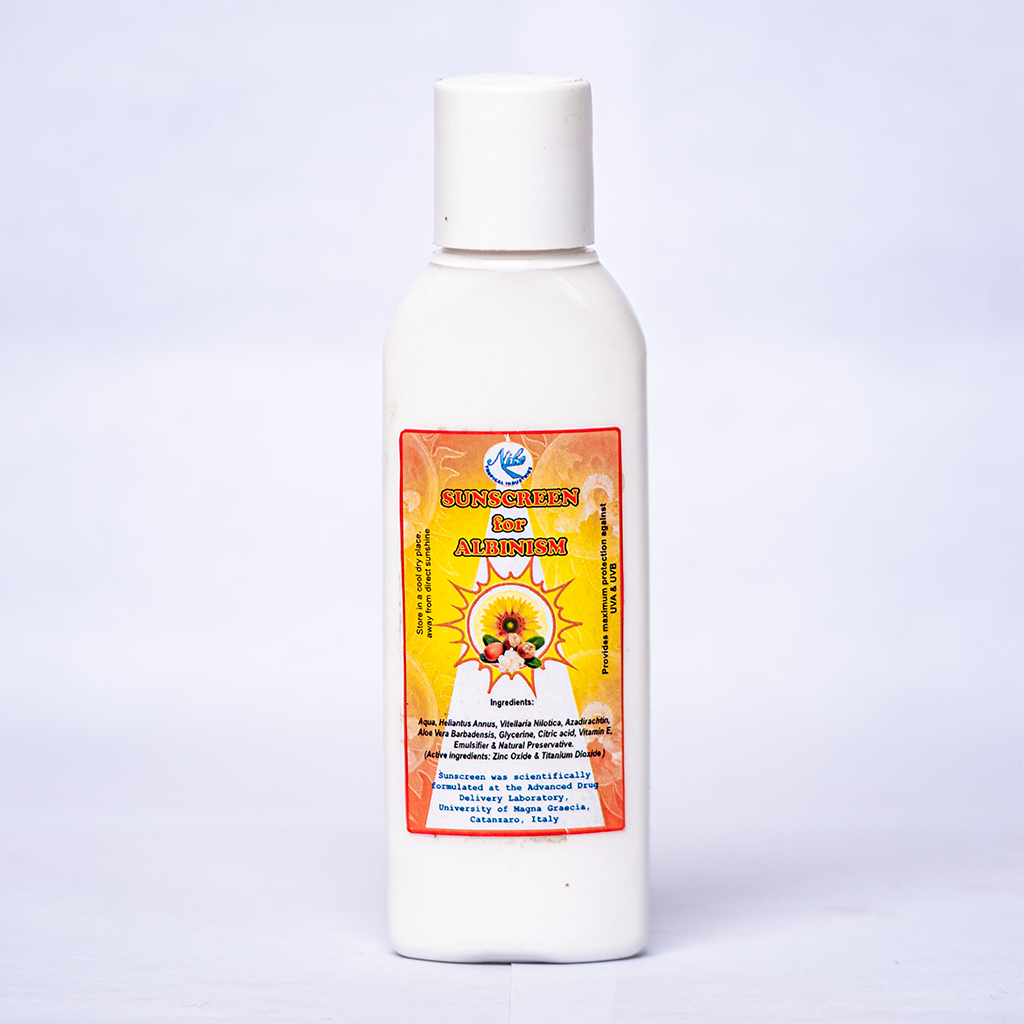 NILE TROPICAL SHEABUTTER SUNCREEN 100ML : ( FOR PERSONS WITH ALBINISM)