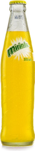 Soft Drink Pepsi Mirinda Pineapple 24 Glass Bottles