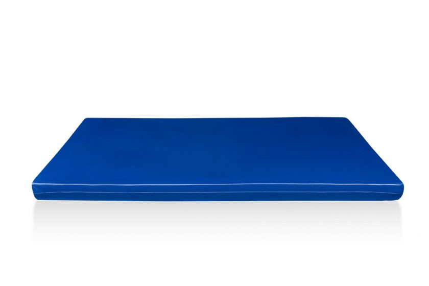 Macintosh Waterproof PVC Covered Mattress- Blue