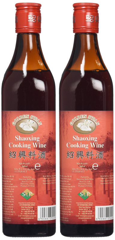Golden Swan Shaoxing Cooking Condiment, 500 ml, Pack of 2