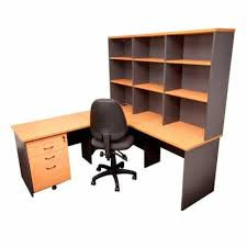 Corner office desk workstation