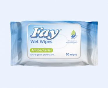 Fay Sensitive Wipes (72s)