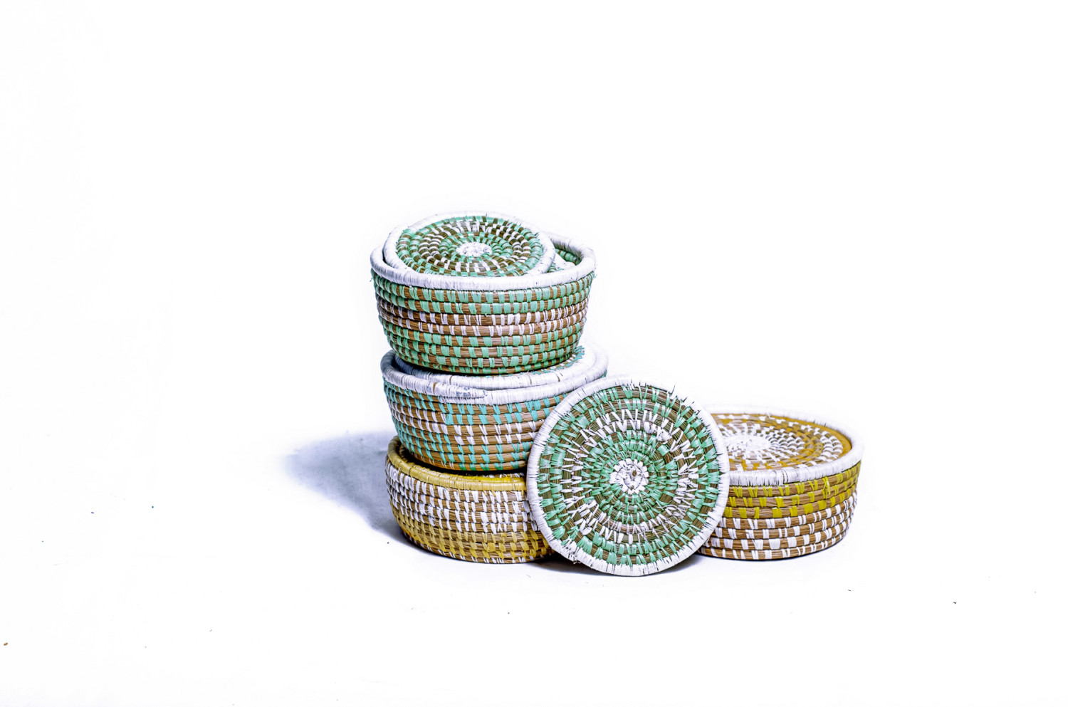 COASTERS (set of six table placements)