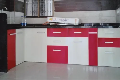 Rectangular PVC Kitchen Cabinet