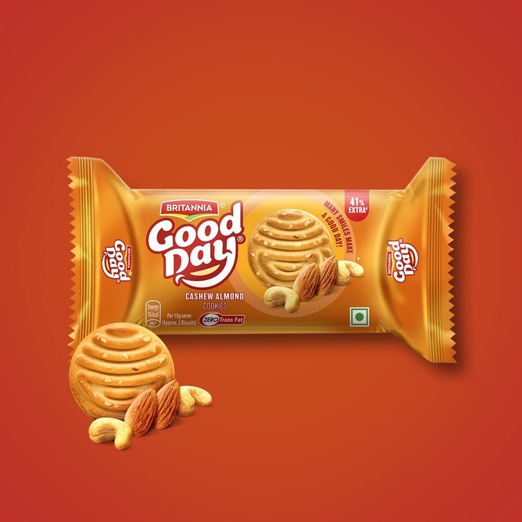 BRITANNIA GOOD DAY CASHEW ALMOND