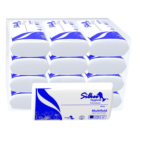 Silkee Hygiene Multi Fold Hand Towel Premium/ 2 PKTS /BAIL