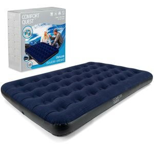 3.5×6 Comfort Quest Inflatable Air Mattress – Blue