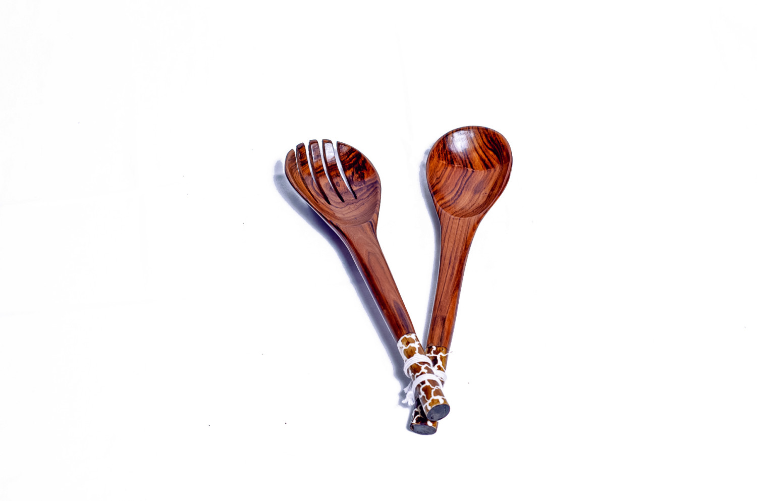 SALAD SPOONS (BONE)