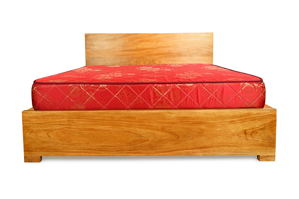 Deluxe Eurofoam Quilted Mattress – Red Flower