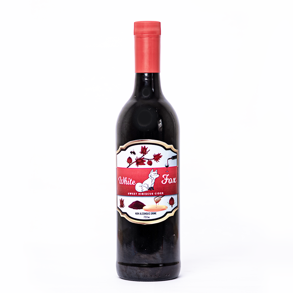 NILE TROPICAL WHITE FOX, SWEET HIBISCUS CIDER 750 ML