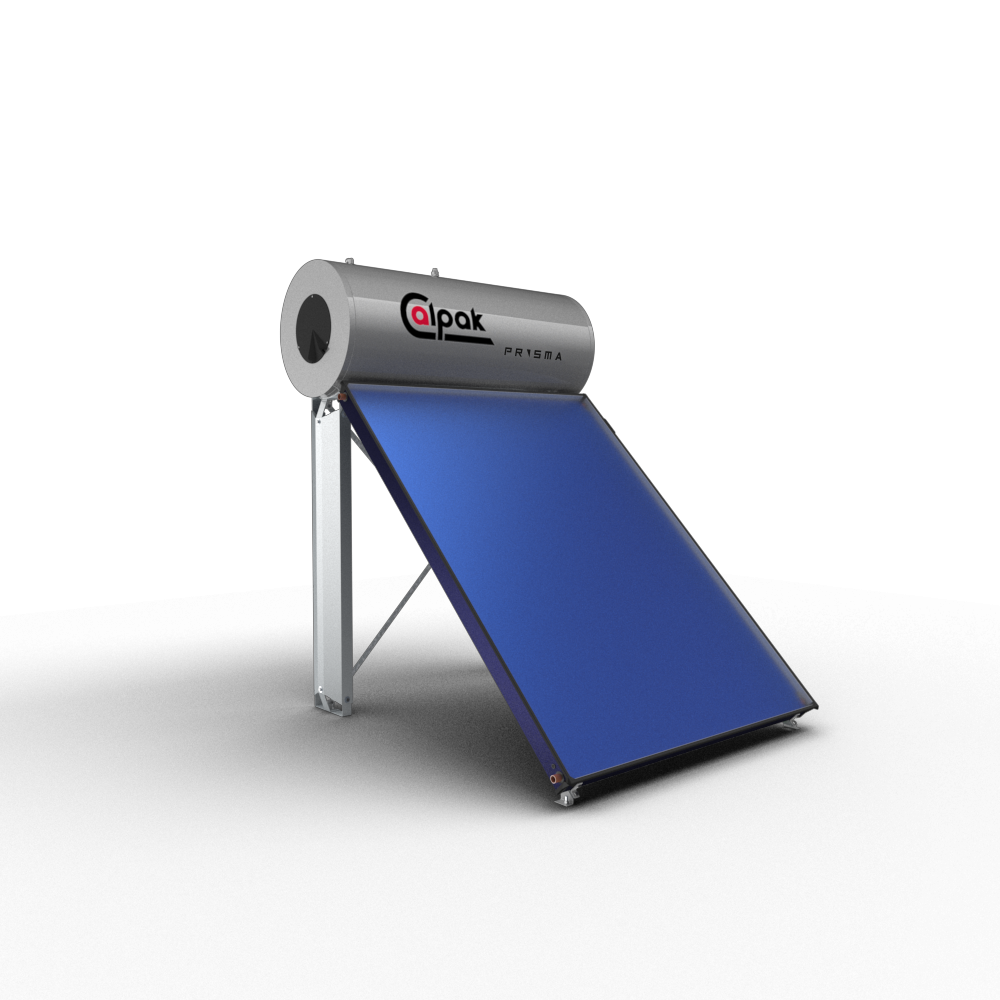 300L Calpak Solar Water Heater - Prisma flat plate collector