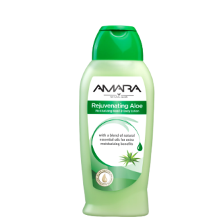 AMARA FOR SMOOTH SKIN  AMARA Rejuvenation Aloe Lotion
