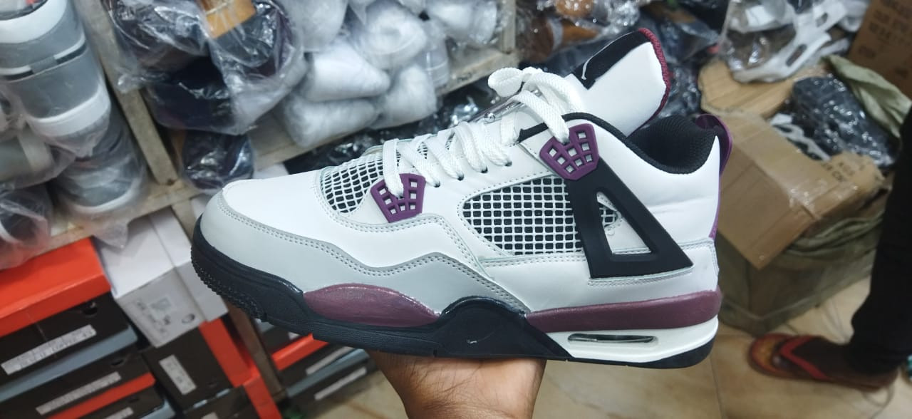 Grey Jordan 4s